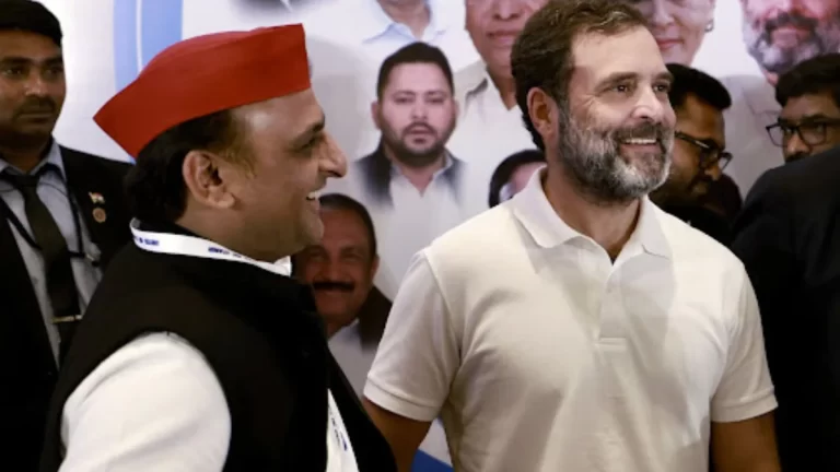 राहुल-अखिलेश ने भाजपा पर साधा निशाना, कहा- विदाई झांकी की कर रहे तैयारी ..