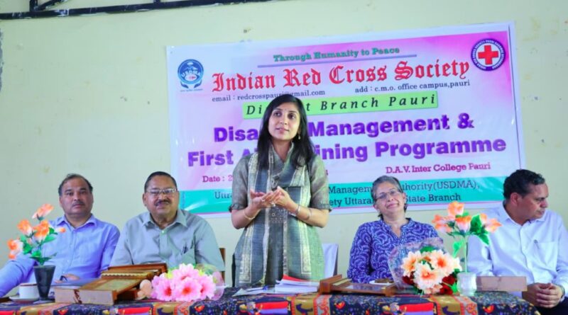 युवाओं को आपदा के फर्स्ट रिस्पॉण्डर के रूप में तैयार करने का लक्ष्य- जिलाधिकारी