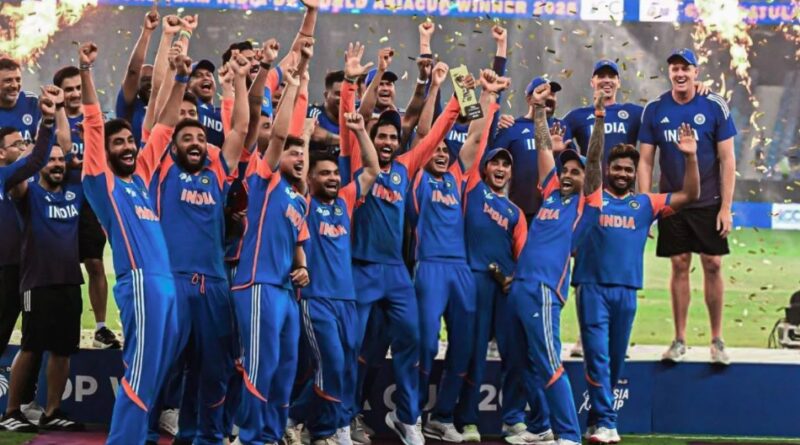 एशिया कप 2025- भारत ने पाकिस्तान को हराकर खिताब किया अपने नाम