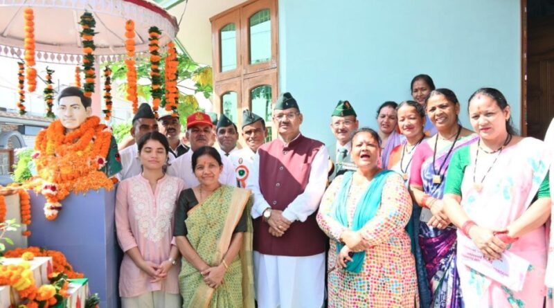 शहीद हवलदार बहादुर सिंह बोहरा की 18वीं पुण्यतिथि पर मंत्री गणेश जोशी ने दी श्रद्धांजलि