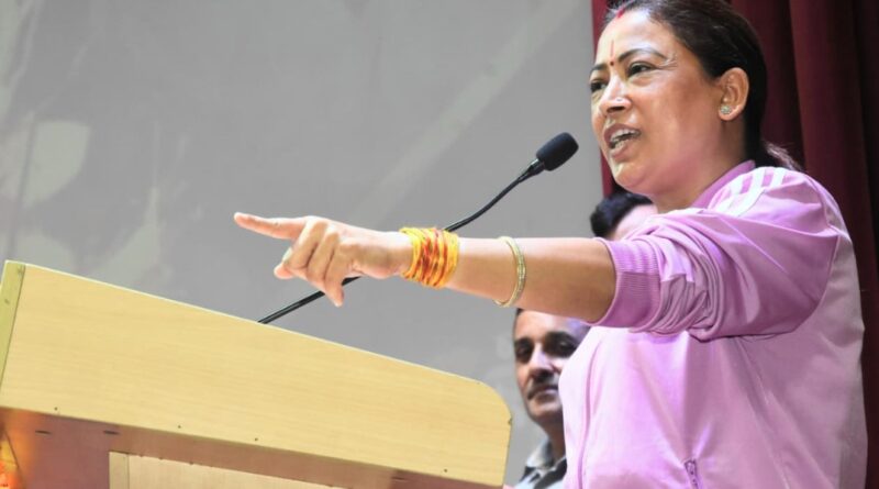 उत्तराखंड बनेगा खिलाड़ियों की नर्सरी- रेखा आर्या
