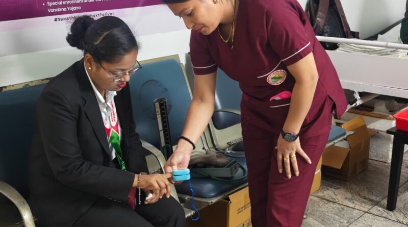 देहरादून एयरपोर्ट पर आयोजित हुआ “स्वस्थ नारी, सशक्त परिवार” स्वास्थ्य शिविर