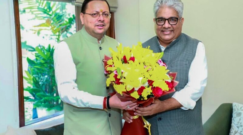 मुख्यमंत्री धामी ने केंद्र से 647 मेगावाट की सात जल विद्युत परियोजनाओं की मंजूरी का किया अनुरोध