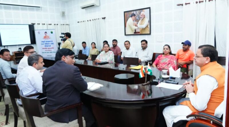 मुख्यमंत्री धामी ने 10 हजार श्रमिकों को ₹11.50 करोड़ की सहायता राशि ट्रांसफर की