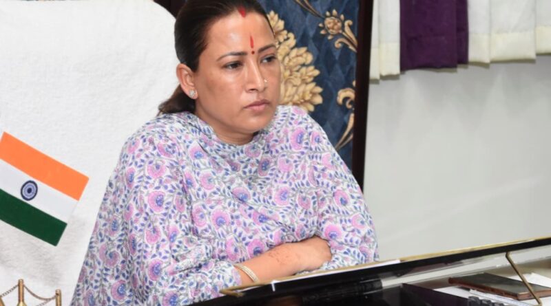 अग्निवीर बनने के लिए युवाओं को तैयार करेगा खेल विभाग- रेखा आर्या