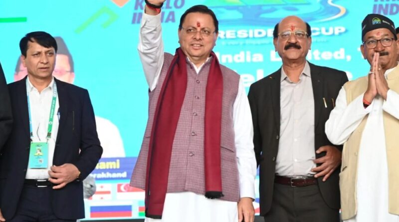 उत्तराखंड खेलों में रच रहा नया इतिहास- सीएम धामी