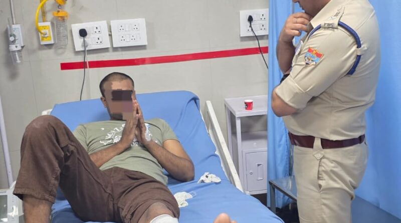 देहरादून में पुलिस-बदमाश मुठभेड़, एक गिरफ्तार, दूसरा गोली लगने से घायल